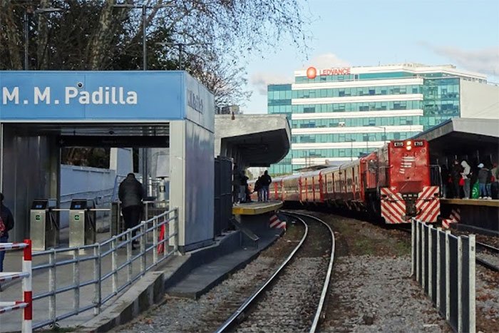 estacion padilla tren belgrano norte